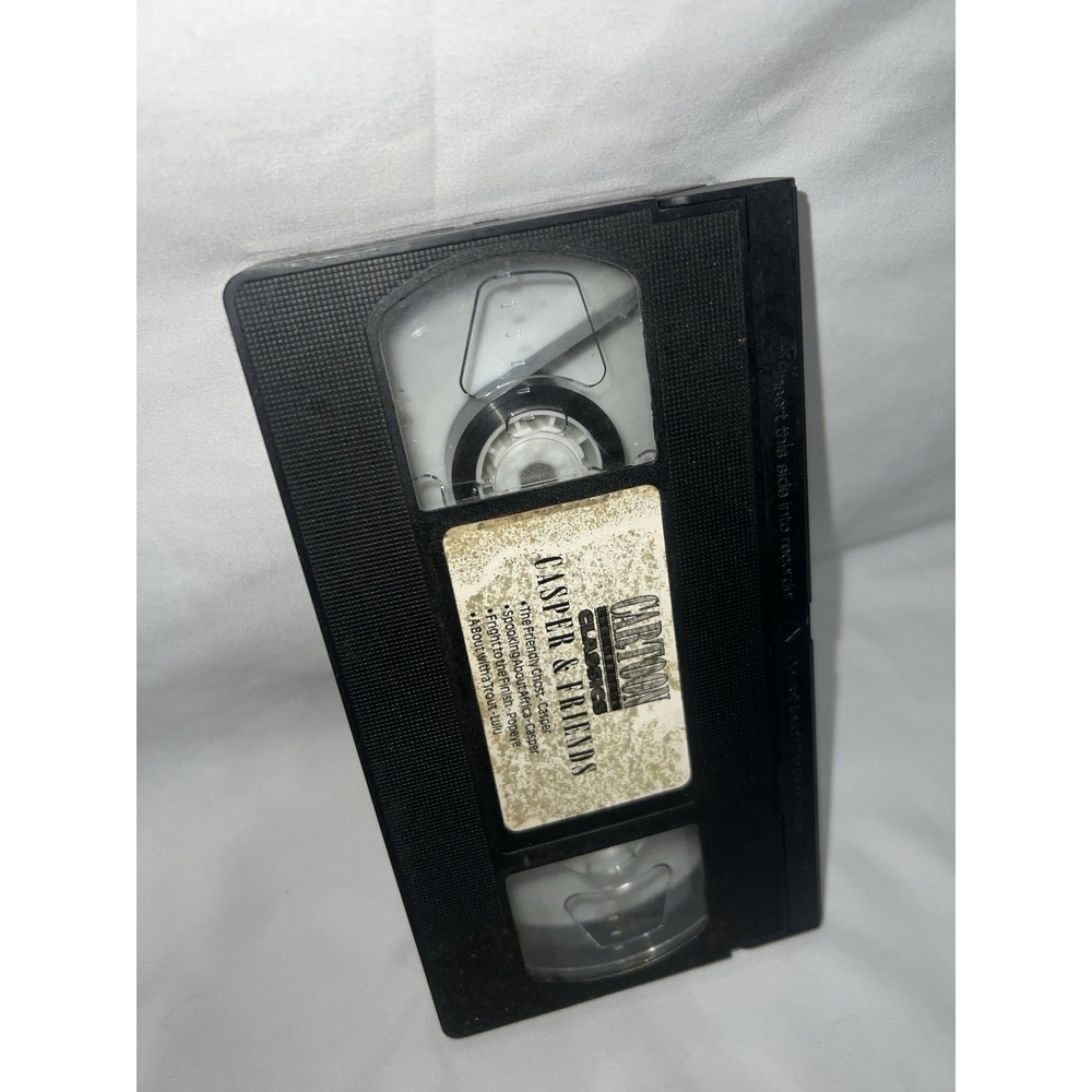 Cartoon Classics: Casper and Friends 1995 VHS (Slip Cover) Read